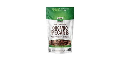 Now Foods Raw Pecans And Unsalted ,10 Oz