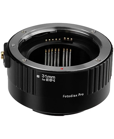 Fotodiox 31mm Section Aluminum Automatic Macro Extension Tube for Canon Eos Ef/Ef-s Lens