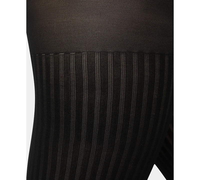 Hue Women's Faux Textured Knee Tights