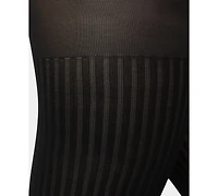 Hue Women's Faux Textured Knee Tights