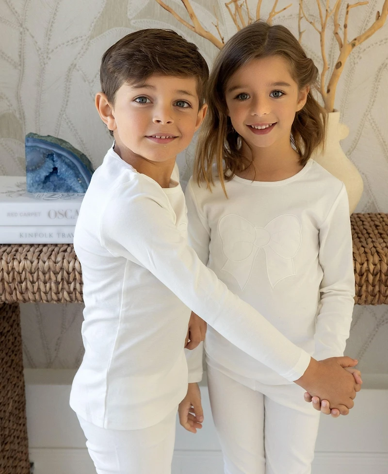 NoggiWear Little Boys Little/Big Puffy Bear Loungewear Set