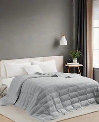 Unikome Cooling Lyocell Ultra Lightweight Down Blanket, Full/Queen