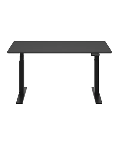Flexispot E7-commercial Electric Adjustable Standing Desk, Rectangular Chipboard, Black