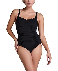 Hunkemoller Women's Shaping Scallop Swimsuit