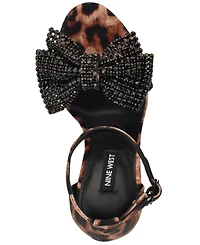 Nine West Women's Tansie Embellished High Stiletto Dress Sandals