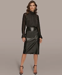 Donna Karan New York Women's Seamed Pencil Skirt