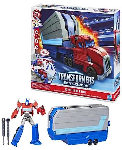Transformers EarthSpark Optimus Prime Battle Trailer