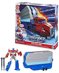 Transformers EarthSpark Optimus Prime Battle Trailer