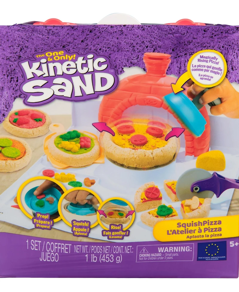 Kinetic Sand SquishPizza Rising Pizza Playset