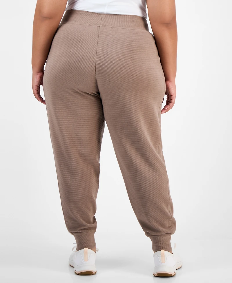 Id Ideology Plus Ottoman Jogger Pants, Created for Macy's