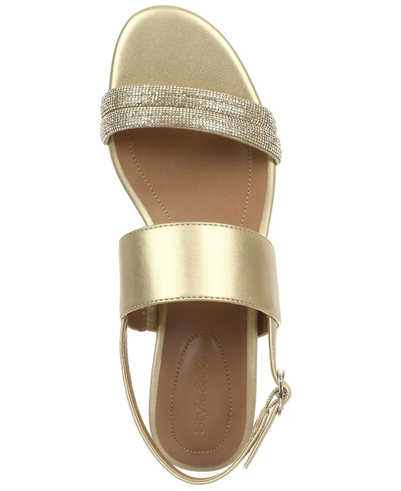Style & Co Women's Selbiee Block Heel Sandals, Created for Macy's