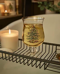 Spode Christmas Tree Tulip Glasses, Set of 4