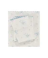 Sunham Callie Floral 200-Thread Count 4-Pc. Sheet Set