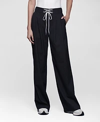 Avec Les Filles Women's Wide Leg Trousers