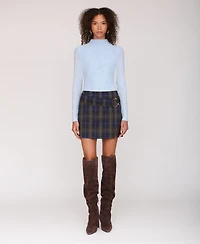 Avec Les Filles Women's Mock Neck Top