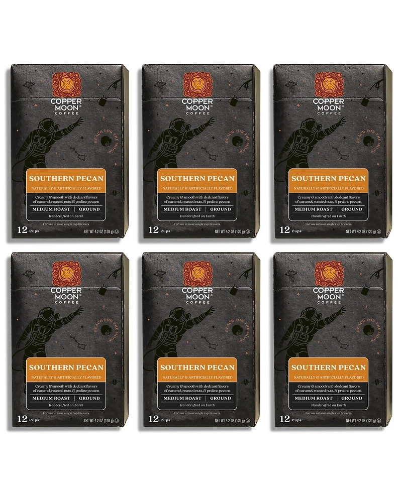 Copper Moon Coffee Southern Pecan Single Serve Coffee Pods, 72 Count