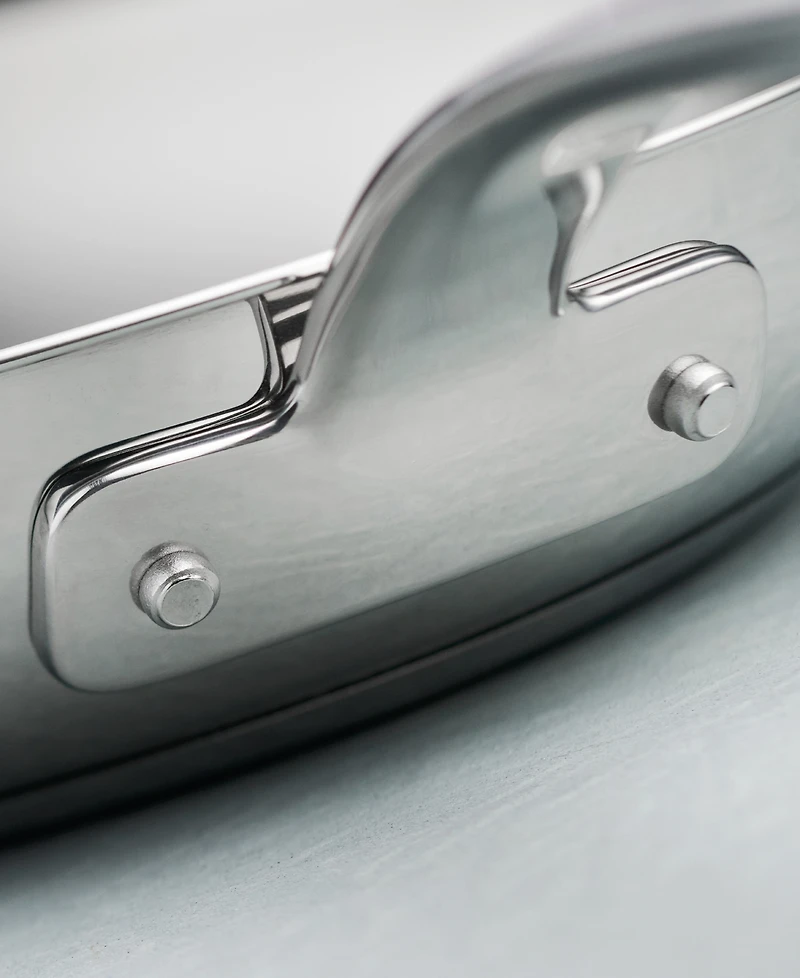 Tramontina Tempo Tri-Ply Base Stainless Steel 14-Pc. Cookware Set with Glass Lids