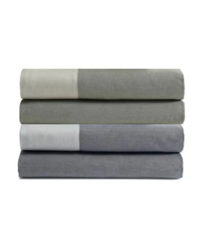 Calvin Klein Contrast Weave Rekoop Sateen Sheet Set