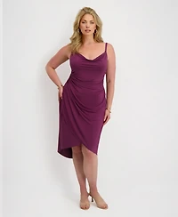 Siena Plus Cowl Neck Slip Dress