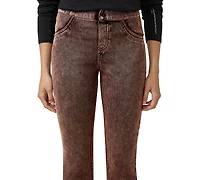 Hue Women's High-Rise Denim Baby Bootcut Leggings