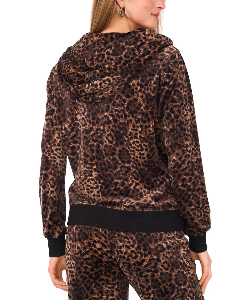 Vince Camuto Women's Zip Front Hoodie Jacket