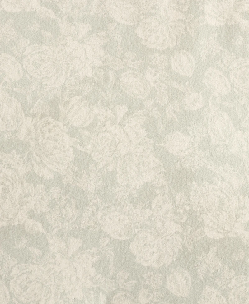 Laura Ashley Meredith Printed Flannel 3-Pc. Comforter Set