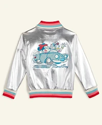 Disney | Macy's Girls 2T-6X Minnie Mouse & Daisy Duck Faux Leather Jacket, Exclusive
