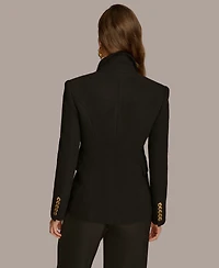 Donna Karan New York Women's Double Breasted Buttoned Blazer