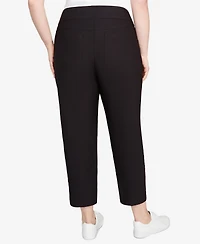 Ruby Rd. Plus Smooth Silky Tech Knit Ankle Pants