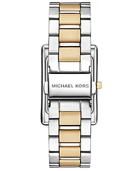 Michael Kors Women's Essex Three-Hand Two-Tone Stainless Steel Watch, 26x36mm