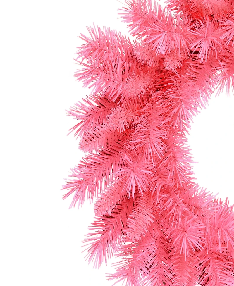Puleo 9' x 10" Artificial Round Valley Pine Garland