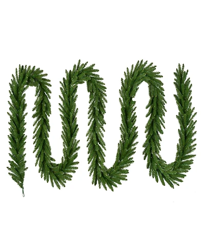 Puleo 20' x 10" Mountain View Spruce Artificial Christmas Garland
