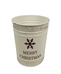 Puleo 4.5' Pre-Lit Potted Pine Artificial Christmas Tree