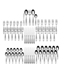 Mikasa Satin Loft 65 Pc Set, Service for 12