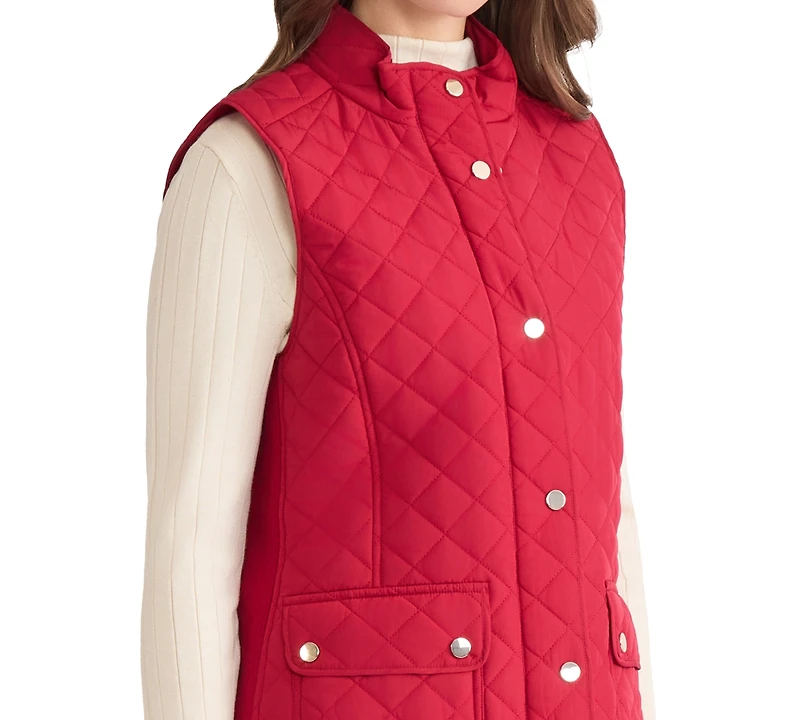 Jones New York Women's Patch Pocket Vest Jacket