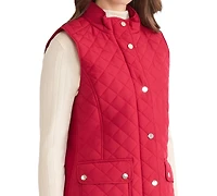 Jones New York Women's Patch Pocket Vest Jacket
