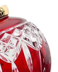 Waterford Lismore Red Bauble Ornament