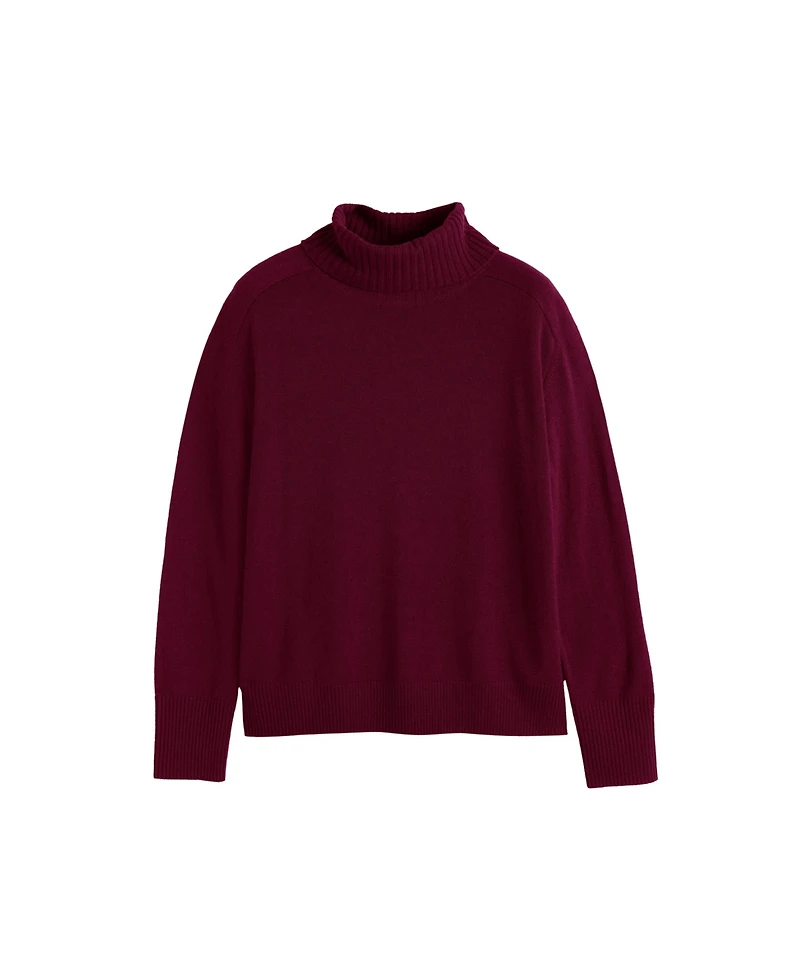 Chinti & Parker Women's Wool-Cashmere Raglan Rollneck Sweater