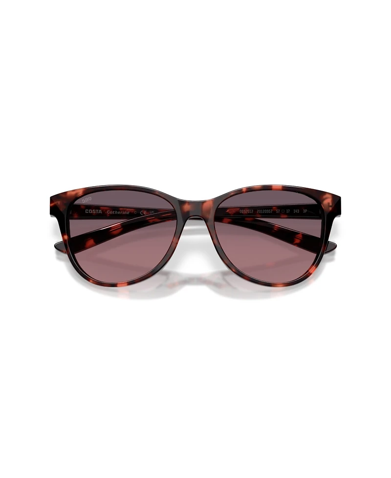 Costa Del Mar Women's Polarized Sunglasses, Catherine 6S2012