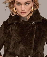 Donna Karan New York Women's Double-Breasted Coat