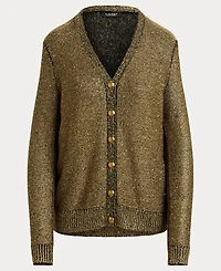 Lauren Ralph Women's Sequin Long Sleeve Cardigan