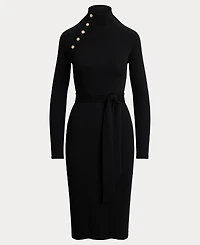 Lauren Ralph Lauren Women's Button Trim Dress