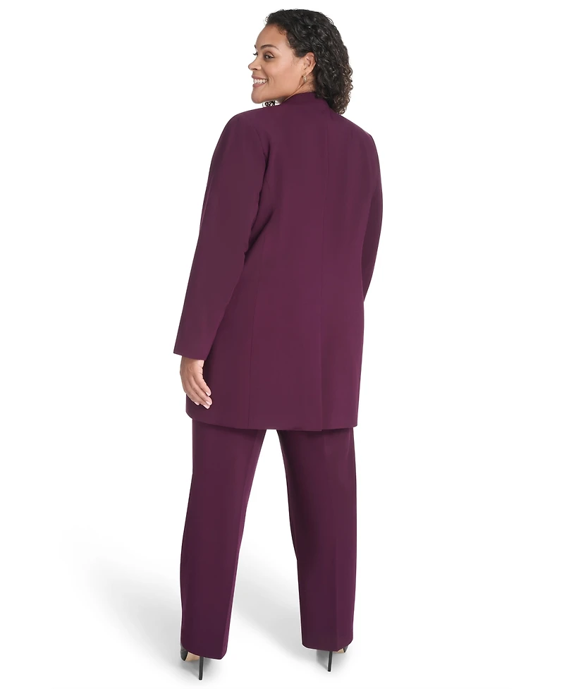 Calvin Klein Plus Long Sleeve Blazer