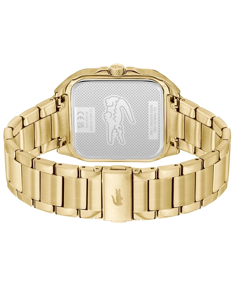 Lacoste Men's Gold Tone Stainless Steel Bracelet Watch, 39mm
