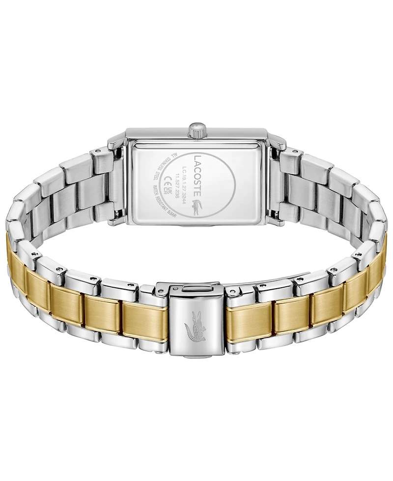 Lacoste Women's Catherine Two Tone Stainless Steel Bracelet Watch, 20.7mm