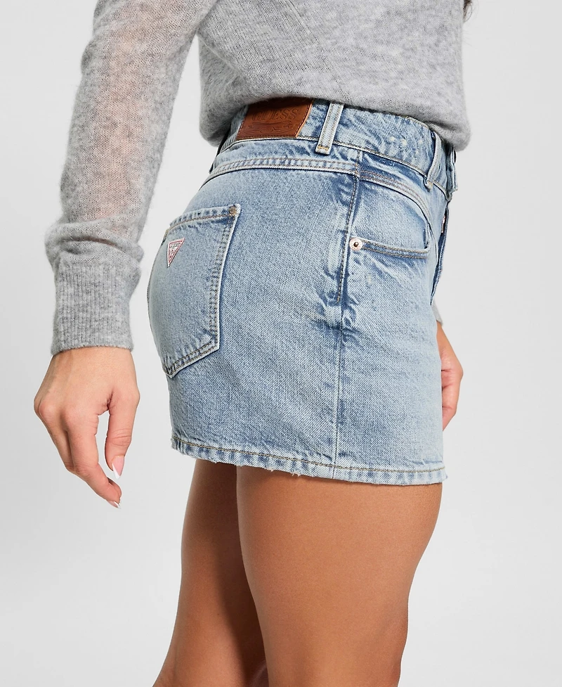 Guess Women's Nani Denim Mini Skirt