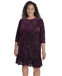 Tommy Hilfiger Plus Crewneck Shift Dress