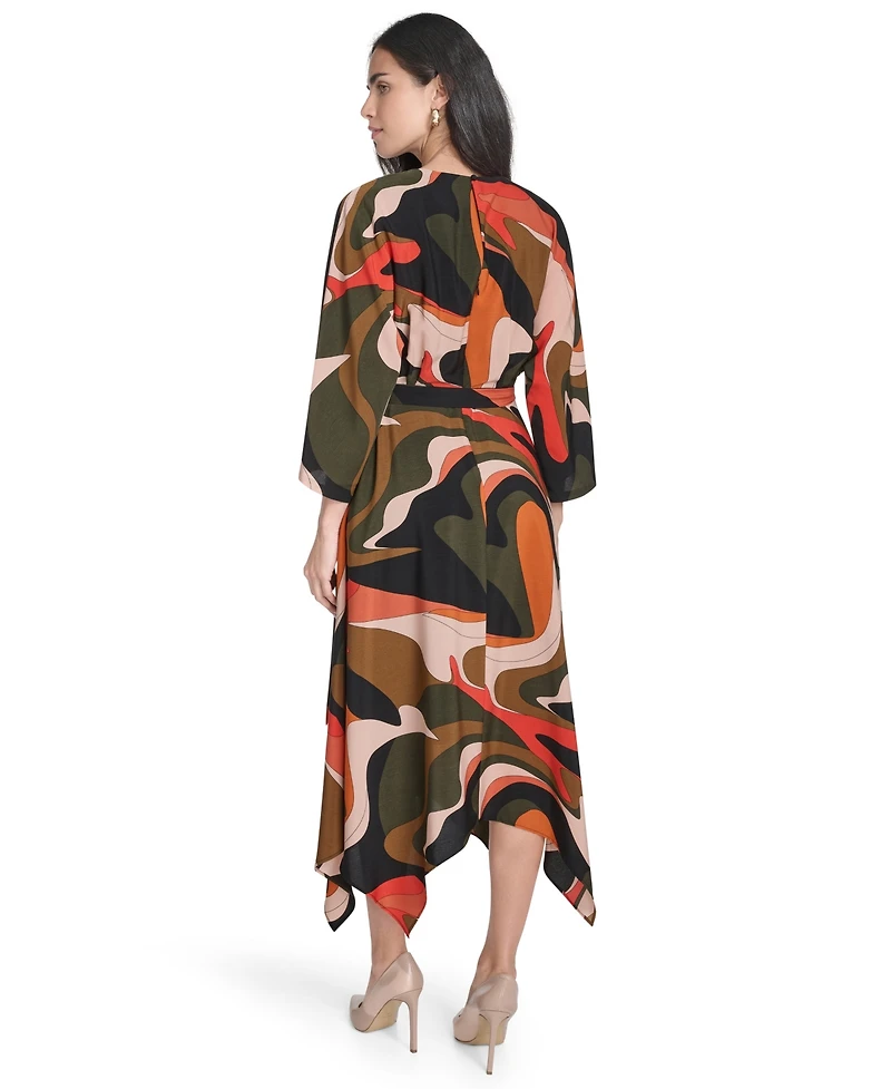 Jessica Howard Women's Dolman Sleeve Crewneck Dress