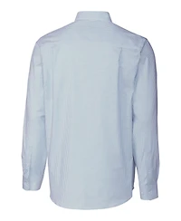 Cutter & Buck Stretch Oxford Stripe Mens Big and Tall Long Sleeve Dress Shirt