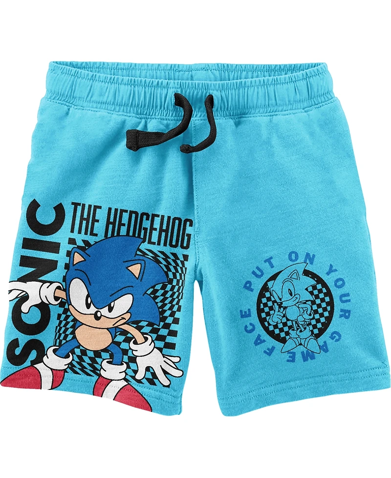 Sonic the Hedgehog Boys Main Character Tee And Shorts Set-xxl
